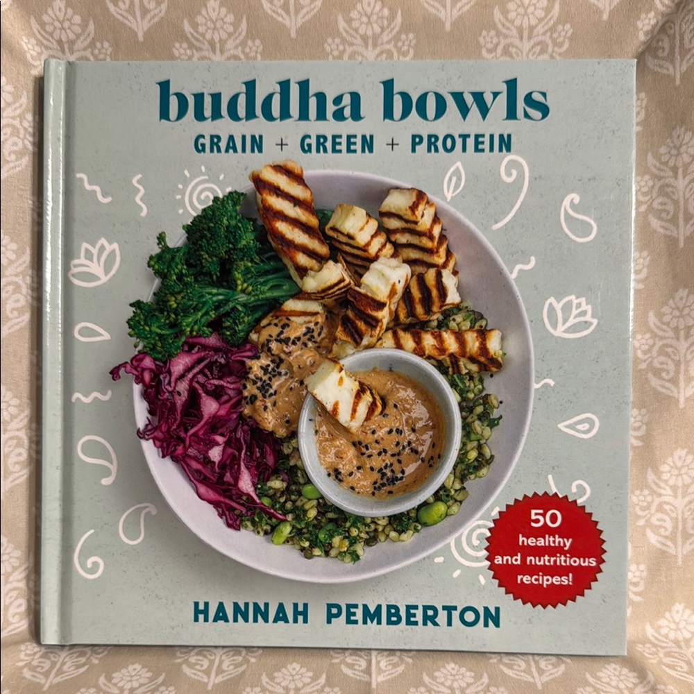 Buddha Bowls Cookbook by Hannah Pemberton - White Cover